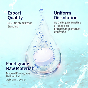 Tablettes de sel de qualité alimentaire industrielle Zhongyan 4,5 kg, pureté 99,9 %, sel adoucissant pour l'<span class=keywords><strong>eau</strong></span>, vente en gros - Product Image 3