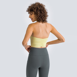 Soutien-gorge de sport Sexy dos nu Gym Fitness Yoga Wear Logo personnalisable Plus Size Option - Product Image 5