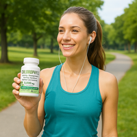 Capsules de Sommeil 3000mg Extrait Naturel de Plantes Persil Menthe Alfalfa Moringa Spiruline Chlorelle Détox Soutien Immunitaire 60