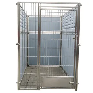 Cucce per cani Para Perros animali domestici Walk-in in in acciaio inossidabile cuccia per cani di grandi dimensioni personalizza grandi spazi Heavy Duty Dog Runs vendita calda nuova casa