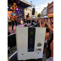 Feux d'artifice sans fil DMX 512 350W IP65 RGB avec télécommande DJ Effets spéciaux pour mariage