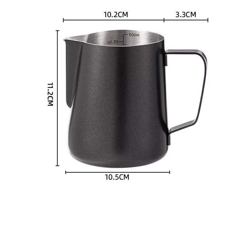 black sharp spout 600ml