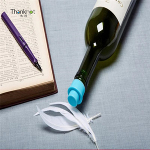 Thankhot vente en gros en plastique Silicone presse Type pompe vide bouchon de vin boisson bouteille joint bouchon Vin Savor Savor Saver liège taille L - Product Image 6