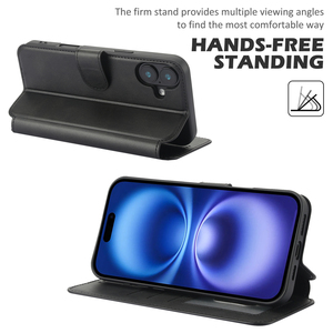 Funda de Piel Premium para Teléfono con Ranuras para Tarjetas, Soporte y Cierre Magnético para iPhone/Huawei/Samsung - Product Image 6