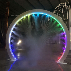 Özel DIY sahne paslanmaz çelik kemer düğün dekorasyon için soğutma sis makinesi Misting - Product Image 1