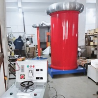 Transformateur d'essai cylindrique époxy pour équipement industriel de test d'isolation haute tension