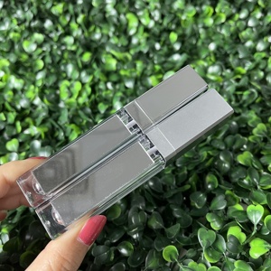 Tubo de lápiz labial líquido, contenedores de brillo de labios de etiqueta privada, embalaje vacío cuadrado, tubos de brillo de labios personalizados - Product Image 2