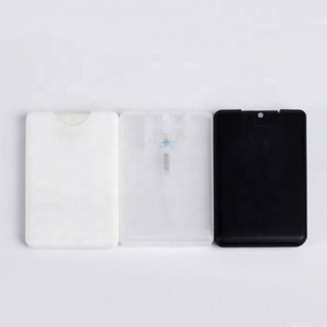 Pocket 20ml PP Credit Card Hand Sanitizer <b>Spray</b> <b>Bottle</b> <b>Empty</b> Credit Card Perfume <b>Bottle</b> With <b>Spray</b> Cap - Product Image 3