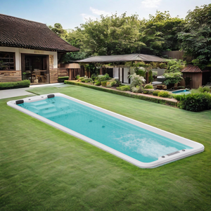 Piscina de Hidromasaje al Aire Libre de 7 m de Longitud, <span class=keywords><strong>Tipo</strong></span> Jardín, con Sistema de Filtración - Product Image 5