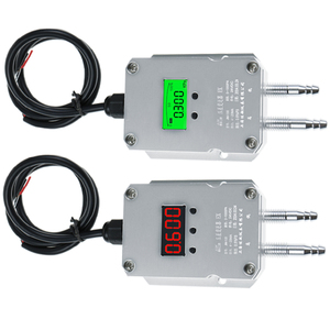 4-20mA 0-10V M10 RS485 micro trasmettitore di pressione differenziale con lcd aria condizionata sensore di pressione differenziale del vento - Product Image 6