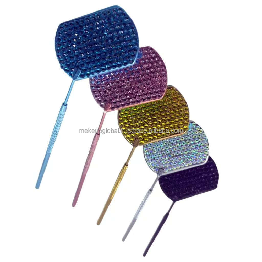 Bling square lash mirror B