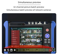 FTTX FTTH FTTR 7 pouces Dropshipping IPC testeur 4K 5V 12V 48V SDI OTDR testeur Source de lumière rouge écran tactile moniteur Ipc testeur