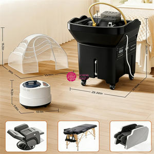 Yicheng Hot Selling Head Spa Equipment Mobile <strong>Portable</strong> Salon Hair Wash <strong>Shampoo</strong> Basin <strong>Shampoo</strong> Bowl <strong>Sink</strong> with tank for Sale - Product Image 4