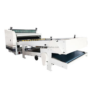 Máquina laminadora y apiladora de cartón corrugado de 2 capas, maquinaria de corte de láminas de papel - Product Image 1