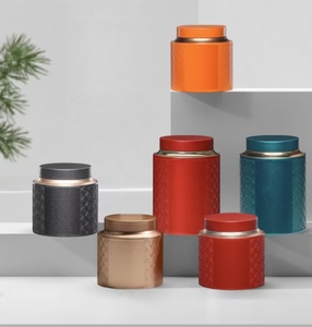 Tháng Ba vuông hình chữ nhật hình dạng sang trọng bao bì thực phẩm kim loại hộp thiếc Đen kích thước lớn vuông Matt trà container Vàng trà kẹo <span class=keywords><strong>Jar</strong></span> - Product Image 4