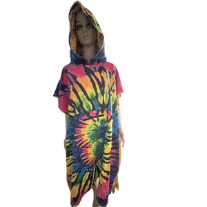 <span class=keywords><strong>Serviette</strong></span> poncho à capuche en microfibre douce, absorbante et à séchage rapide, grande taille adulte, avec logo personnalisé - Product Image 2