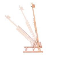 Chevalet en bois de haute qualité pour présentoir de table, pliable, personnalisation d'usine