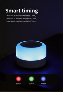 Machine à Sommeil Rechargeable Personnalisée 12 Sons Apaisants Lumière Respirante Bruit Blanc Bébé - Product Image 5