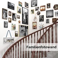 Cadre Photo en Bois MDF Noir de Haute Qualité, Formats A4, A3, 5x7, 8x10, 11x14, 12x18, Cadre Mural à Suspendre Personnalisable pour Affiche et Peinture