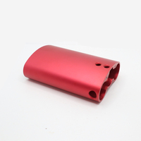 Carcasa de Metal Anodizado en Color Personalizable, Mediciones de Alta Precisión, Grabado, Fabricante de Mecanizado CNC Directo