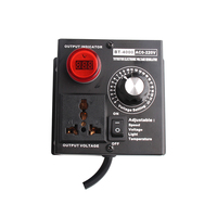 Régulateur de tension électronique SCR haute puissance 4000W, thermostat AC importé, contrôle de la vitesse de gradation pour monophasé