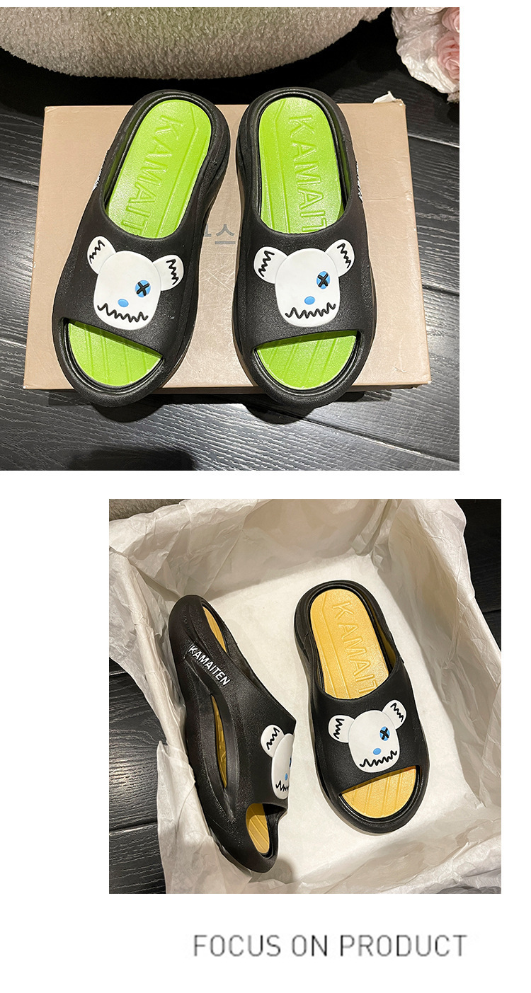 Unisex Anti-slip Soft Women EVA Outdoor Slipper Indoor Flat Slides Men Summer Beach Shoes