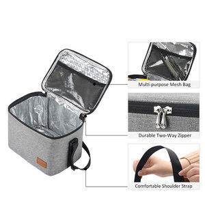 Individuelle Kleine 6er-Pack Bier-Kühltasche mit Isolierung, Thermische Kühltasche für Mittagessen mit Logo, Öko-Vliesstoff Thermo-Lunchtaschen - Product Image 6