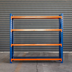 Rayonnage industriel réglable haute performance en acier, rayonnage à portée longue, moyenne capacité - Product Image 1