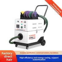 Ponceuse pneumatique sans poussière pour voitures, pulvérisateur de peinture sous vide, machine à polir la peinture, ponceuse à air 1200W CN