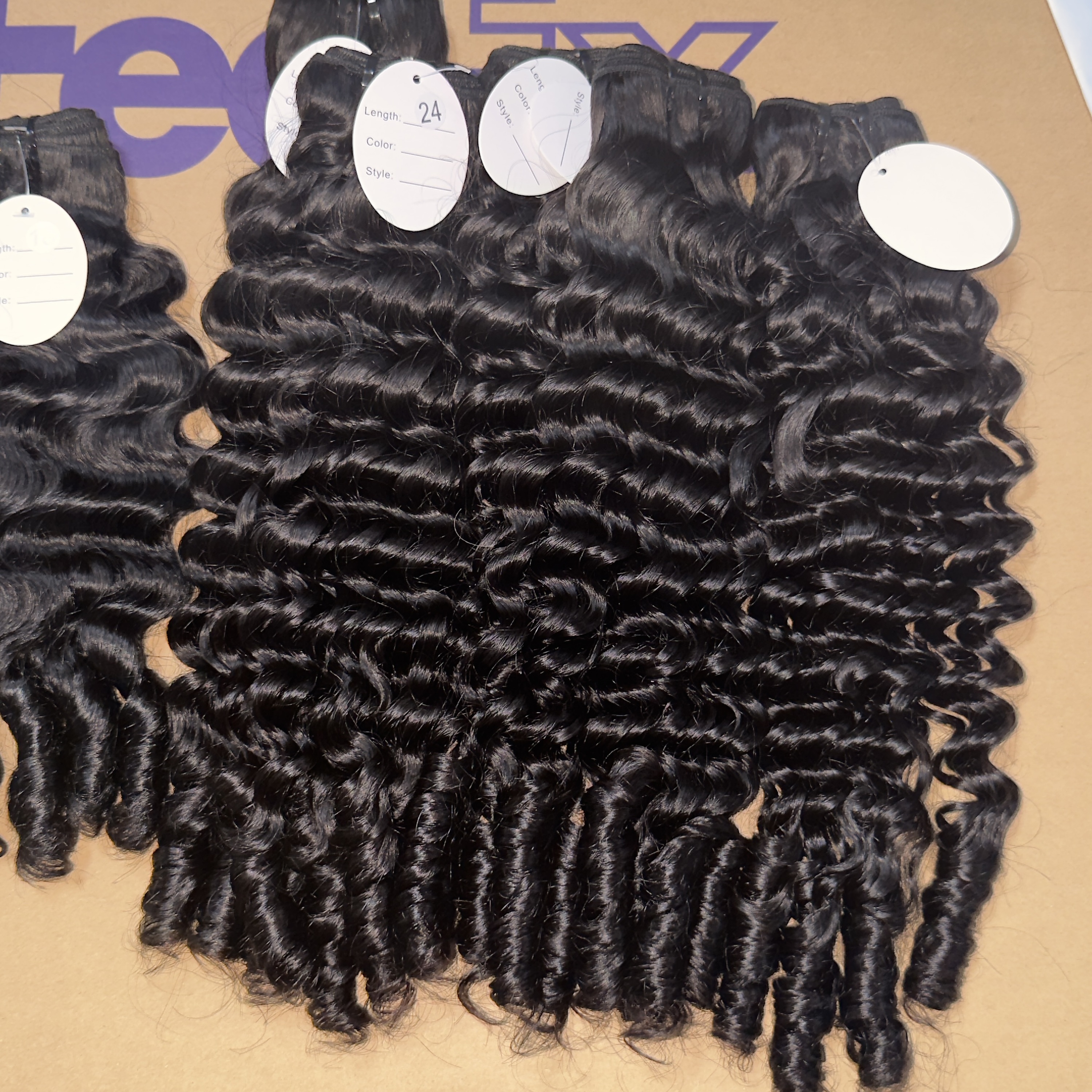 1 bundle french curly