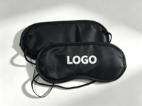 Masque de sommeil portable et confortable en nylon, style formel, occultant la lumière, pour toutes les saisons, multifonctionnel, sans pression, de bonne qualité