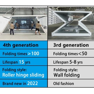 Winfair <span class=keywords><strong>container</strong></span> Homes 20ft prefab gấp đúc sẵn ráp có thể gập lại nhà nhỏ gấp <span class=keywords><strong>Container</strong></span> có thể gập lại để bán - Product Image 2
