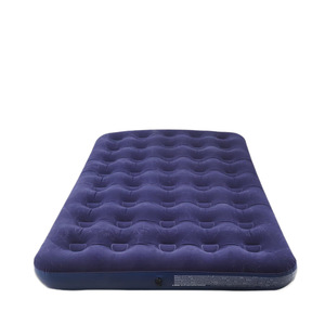 Lit gonflable de <span class=keywords><strong>camping</strong></span>, surface floquée, portable, pliable, imperméable, matelas gonflable de loisirs pour l'extérieur, capacité 150 kg - Product Image 5