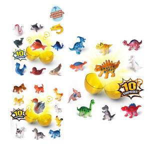 <span class=keywords><strong>Série</strong></span> d'animaux de dinosaure marin torsadé en plastique pour enfants boîte aveugle rotative jouet mystères boîte Surprise figurines d'action militaires - Product Image 4