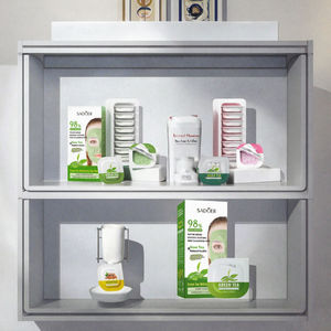 Mascarilla Facial Hidratante <span class=keywords><strong>de</strong></span> Barro Herbal SADOER con Cúrcuma y Rosa para Todo Tipo <span class=keywords><strong>de</strong></span> Piel - Product Image 2