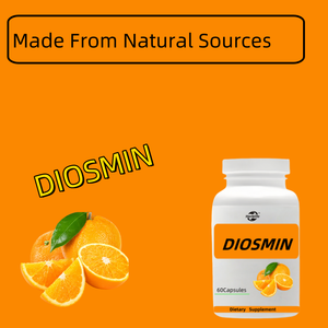 Oem/odm חם מכירות טהור וטבעי diosmin קפסולות | vegie כמוסות | לא gmo, טבעוני | תוסף בריאות יומי | - Product Image 2
