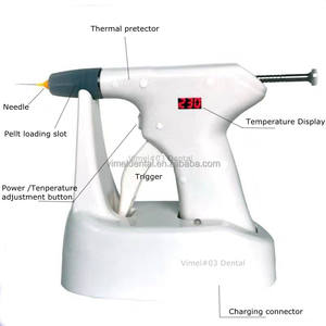 Dental Endo Obturation Systeem 2 In 1 Hot Melt Vullen Gun Pen Oled Lcd Display 4 Stuks Verwarming Tip Endodontische tandheelkunde Gereedschap - Product Image 4