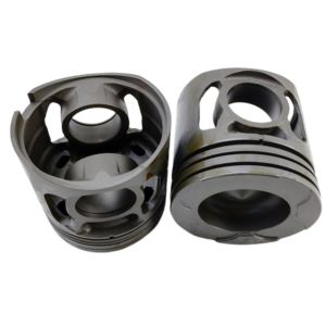 Pistone in Ferro <span class=keywords><strong>6D125</strong></span> S6D125, Camera di Combustione 75mm, Altezza 122.3mm, Perno 48x99mm 6151-31-2112 per Escavatore <span class=keywords><strong>Komatsu</strong></span> - Product Image 1
