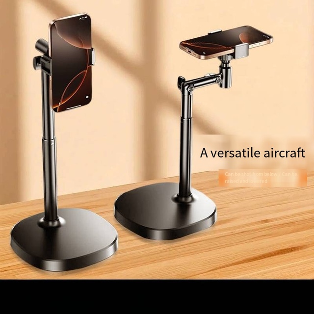 New Wireless Live Stream Phone Holder STABILIZER Portable Aluminium Alloy Desktop Overhead Shooting Video Recording Stand for