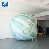 Ballon publicitaire gonflable géant personnalisé pour événements promotionnels commerciaux en plein air, foires, décoration paysagère