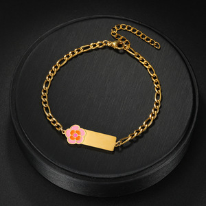 Accessori Nuovi Braccialetti per Bambini in Acciaio Inossidabile Curvo con Incisione a Cuore, Striscia Lunga Colorata, Regalo di Compleanno per Bambini - Product Image 6