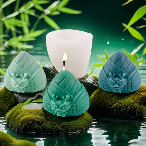 Dragon Boat Festival Rice Dumpling Silicone <b>Mold</b> Creative DIY <b>Candle</b> Baking <b>Mold</b> For Zongzi Shape Making - Product Image 1