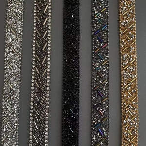Bling pierres colorées mixte <span class=keywords><strong>strass</strong></span> chaîne coupe pour chaussures vêtement etc. - Product Image 4