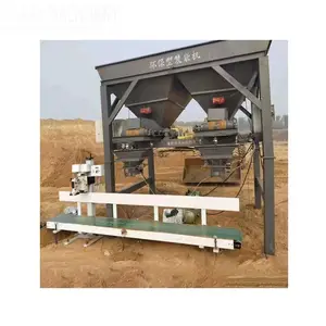 factory manual semi auto rice saw dust quartz sand bagging machine