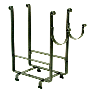 Porta Tronchi Pieghevole Moderno in Ferro Verniciato a Polvere Nero Personalizzato OEM Zhongpin Heavy Duty Regolabile <span class=keywords><strong>per</strong></span> Trasporto Carichi Pesanti - Product Image 1