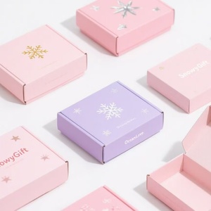 Tùy Chỉnh Nhỏ Gửi Thư Hộp Cho Mỹ Phẩm Dầu Gội Đầu Thẻ Giấy & Mô Sticker Logo In Matt Cán Cho Gifting Bao Bì - Product Image 2