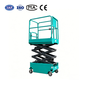 Plateforme élévatrice à <span class=keywords><strong>ciseaux</strong></span> automotrice intelligente 2026, plateforme de travail aérien tout-terrain de 6m à 14m pour la construction extérieure - Product Image 1