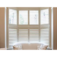 Fenêtre de jalousie en verre d'aluminium de style français réglable Filet d'écran en acier inoxydable Swing Open pour une utilisation dans l'appartement de la maison