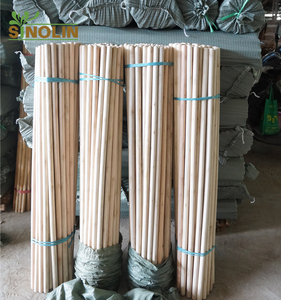 Machine de fabrication de manche de balai en bois naturel poli bâton de balai en bois pour scoa eletrica raclette en caoutchouc <span class=keywords><strong>silicone</strong></span> collecteur - Product Image 1