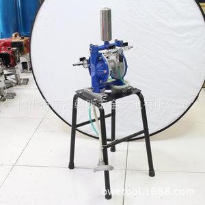 As-10 Pneumatic Diaphragm <b>Pump</b> 20mm Clamp Type For Paint Oil Transfer <b>Manual</b> Control 10-100 L/Min - Product Image 3